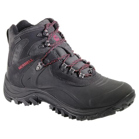 Men's Merrell Iceclaw Waterproof 200-gram Insulated Mid Hiking Boots ...