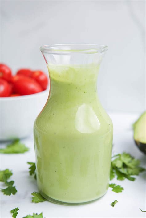 Avocado Salad Dressing - Easy Healthy Recipes