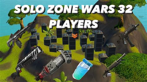 SOLO ZONE WARS 32 PLAYERS [ inteleptul1 ] – Fortnite Creative Map Code