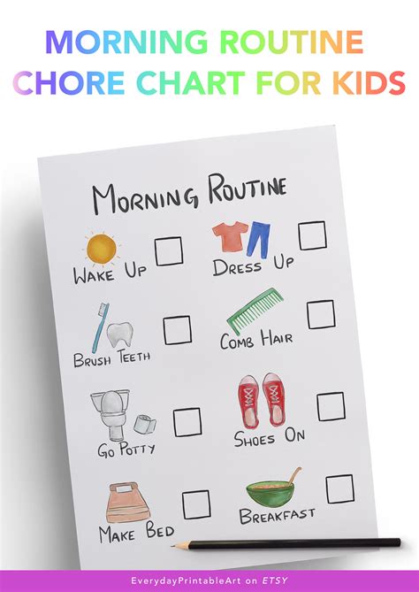 Schedule Chart For Toddlers