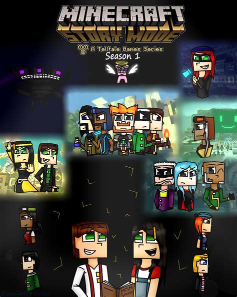 Minecraft: Story Mode (Season 1) by BlueGirlPrincess on DeviantArt