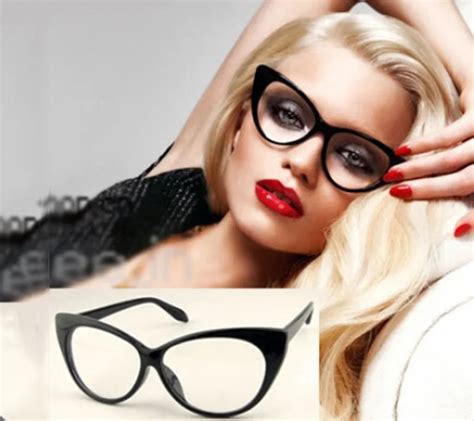 Brand New Modern Elegant Cat Eyes Shape Glasses Frame For Ladies ...