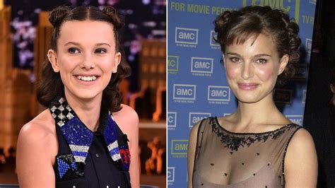 Twitter Thinks Millie Bobby Brown Is Young Natalie Portman's Doppelgänger | Teen Vogue