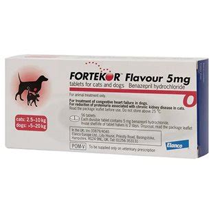 Fortekor Tablets - 5mg & 20mg Fortekor for Dogs & Cats - Vet Dispense ...