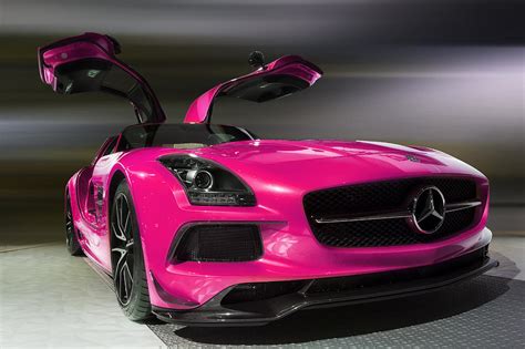 Pink 2014 Mercedes-benz Sls Amg Photograph by Jerome Obille