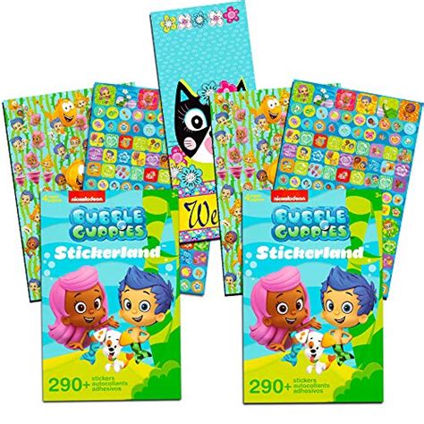 Bubble Guppies Stickers Set ~ Over 580 Bubble Guppies Stickers Plus Door Hanger (Bubble Guppies ...