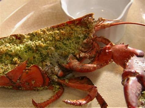 Baked Lobster with Garlic Butter Panko Recipe | Tyler Florence | Food ...