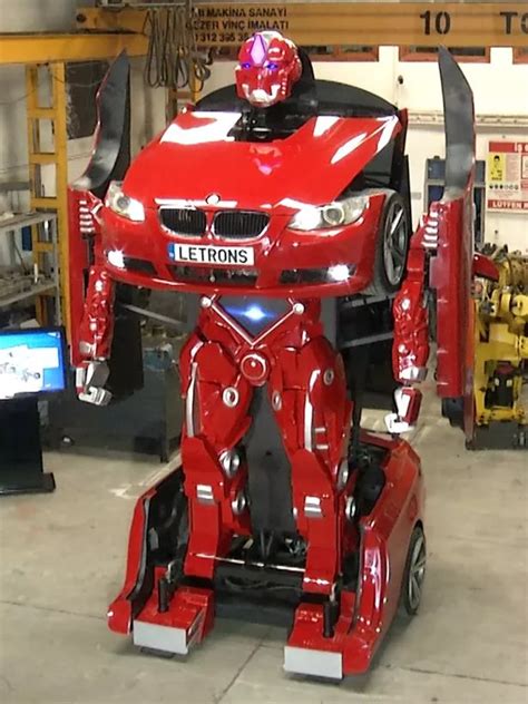 Real-life Transformers car changes from sporty BMW into a robot - and ...