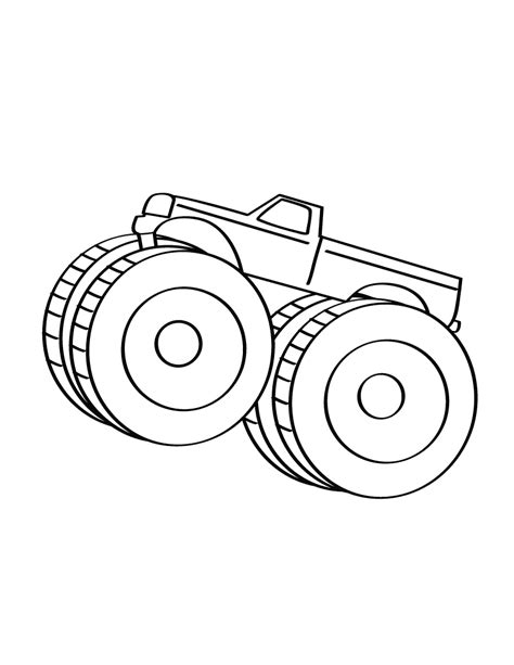 Free Printable Monster Truck Coloring Pages For Kids