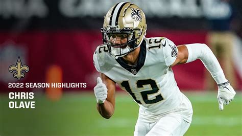 Saints WR Chris Olave's top plays of the 2022 NFL season