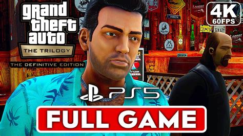 GTA VICE CITY DEFINITIVE EDITION Gameplay Walkthrough FULL GAME [4K ...