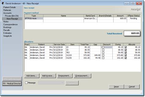 Integrated EFTPOS - Processing Receipts