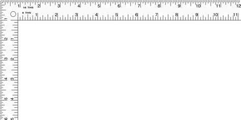 12 Inch Ruler Printable Actual Size