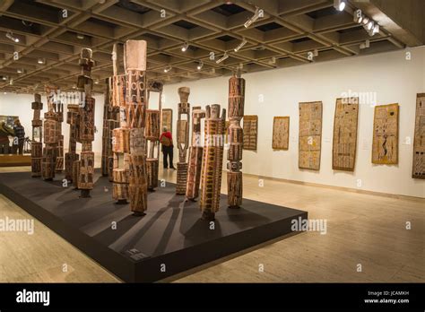 Aboriginal art, Art Gallery of NSW, Sydney, Australia Stock Photo - Alamy