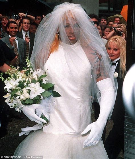 Dennis Rodman once 'married' himself in a wedding dress