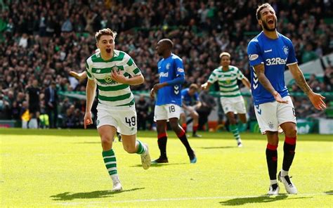 James Forrest snatches late victory for Celtic over Rangers as tempers flare in heated Old Firm ...