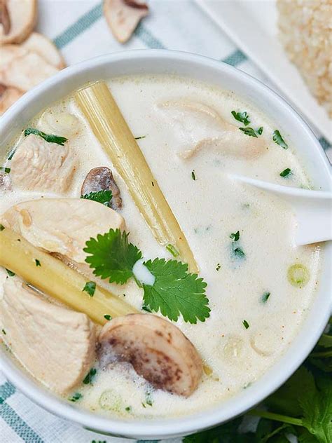 Tom Kha Gai Soup (Coconut Chicken Soup) - Show Me the Yummy