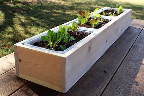 Bac à fleurs en bois à faire soi-même- plus de 50 idées DIY | Diy ...