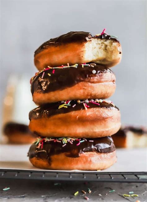 Chocolate Glazed Doughnuts | Stephanie's Sweet Treats |Stephanie Rutherf