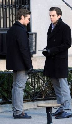 On set of Gossip Girl - Sebastian Stan Photo (15323413) - Fanpop