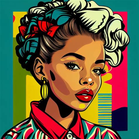 "Pop Art 80s Impresiones" - NoorOva digital ART - Digital Art & AI, People & Figures, Portraits ...