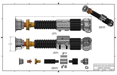 Obi Wan Lightsaber — Sam Bulthuis