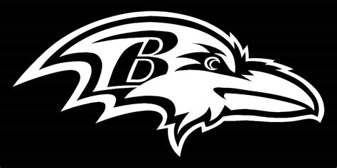 BALTIMORE RAVENS LOGO CAR DECAL VINYL STICKER WHITE 3 SIZES | eBay