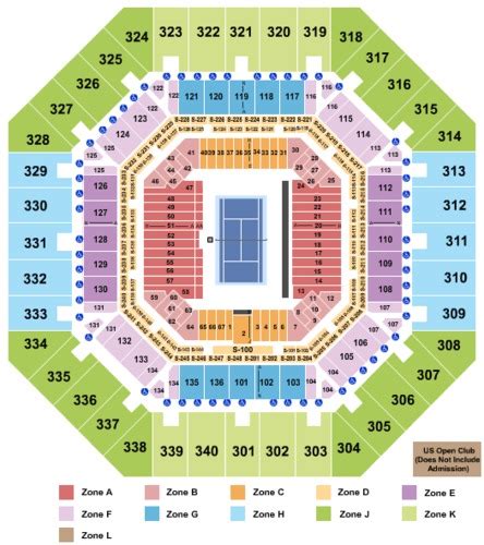 Arthur Ashe Stadium Tickets and Arthur Ashe Stadium Seating Charts ...