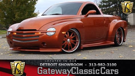 2003 Chevrolet SSR Stock #1316-DET - YouTube