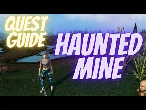 RS3 Haunted Mine Quest Guide 2023 - Real time Commentary - YouTube