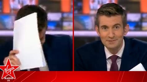 Viewers react to 'terrified' but 'adorable' BBC newsreader Ben Thompson ...