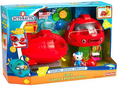 Fisher Price Octonauts GUP-X Launch Rescue Vehicle Playset - ToyWiz