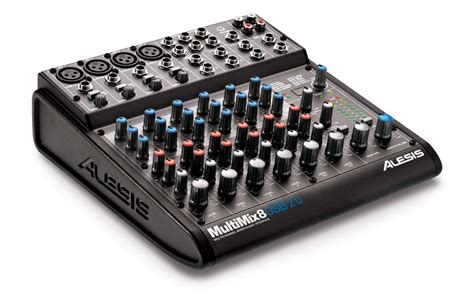 High resolution mixer with Multichannel USB 2.0 audio interface ...