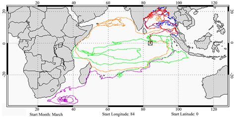 Experimental Drift Mapping of Indian Ocean Gyre Aircraft Debris