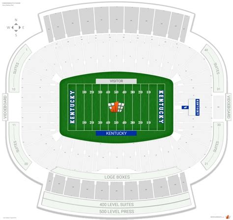 The Most Elegant in addition to Attractive kroger field | Uk football, Seating charts, Uk ...