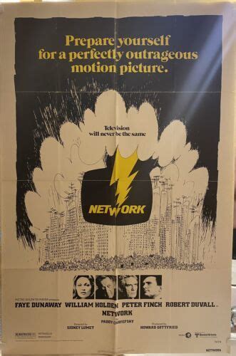 NETWORK Original Movie Poster - 1976 | #4617263569