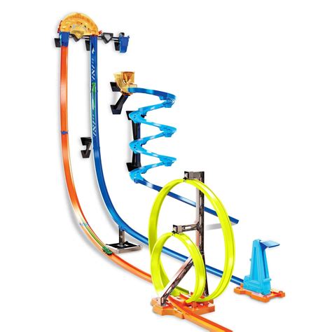 Hot Wheels Track Builder Vertical Launch Kit with 3-Configurations, Age 5+ - Walmart.com ...
