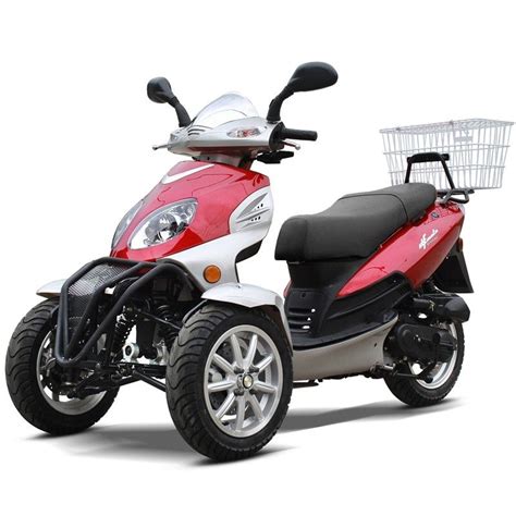 50cc Gas Trike Scooter TKA Tadpole Style with Auto Transmission | Trike scooter, Motor scooters ...