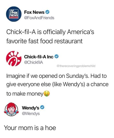 Wendy's Twitter Is Straight Up Savage : r/wendystwitter