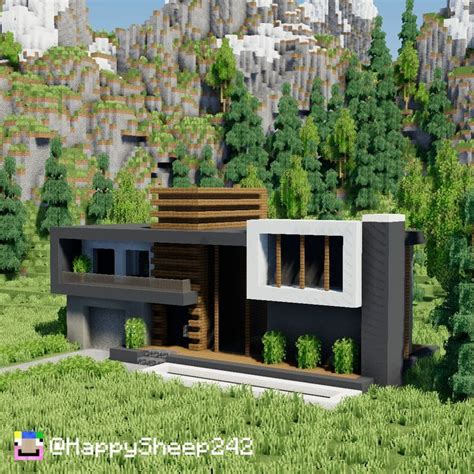 Minecraft Modern House! in 2022 | Minecraft modern, Modern house, Modern