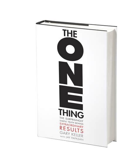 The ONE Thing Book Review | FlexibilityRx - Performance Based ...