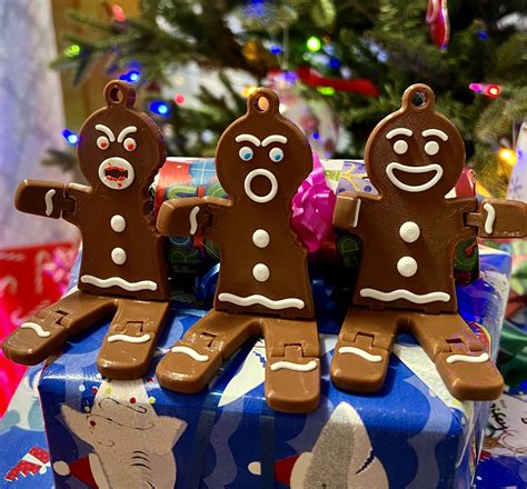 Gingerbread people by 3DxDT | Download free STL model | Printables.com