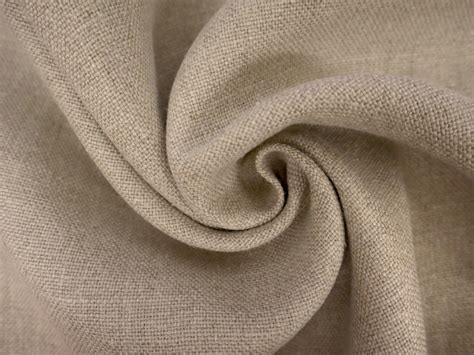 Sanforized Upholstery Linen in Flax | B&J Fabrics