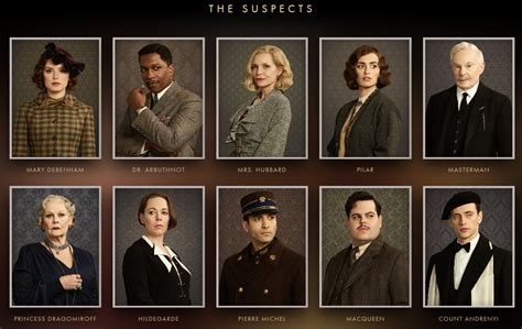 Murder on the Orient Express (2017) cast - Murder on the Orient Express Photo (40542009) - Fanpop