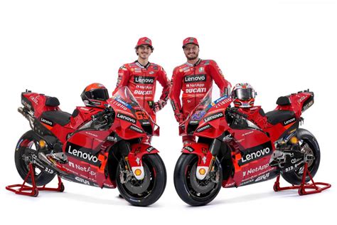 Ducati Lenovo Team officially unveil 2022 bikes | MotoGP™