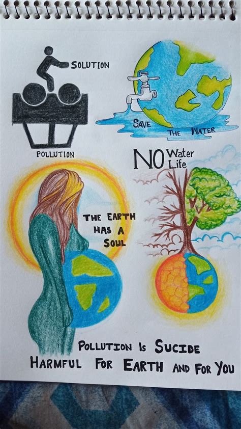 Pin by Surbhi on My Art Work | Save water poster drawing, Poster drawing, Save environment ...