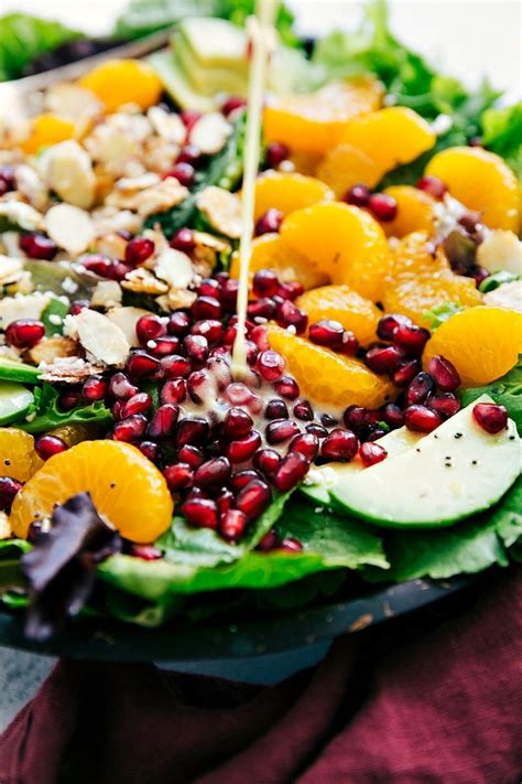 Pomegranate Orange Salad | Chelsea's Messy Apron