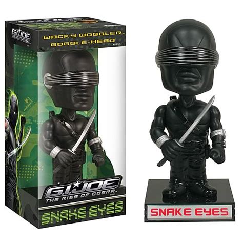 G.I. Joe Rise of Cobra Snake Eyes Bobble Head