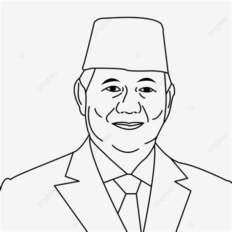 Prabowo Subianto 部長的插圖, 普拉博沃, 普拉博沃部長, 國防部向量圖案素材免費下載，PNG，EPS和AI素材下載 ...