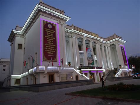 Dushanbe at Night | Travel With Jan